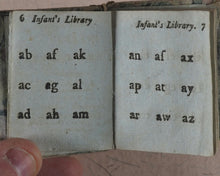 Load image into Gallery viewer, Marshall, John. Infant&#39;s Library. [Book2] (Spelling Book or &amp; Syllabary). Marshall, John. No. 4 Aldermary Churchyard in Watling Street. London. Circa 1800
