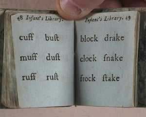 Marshall, John. Infant's Library. [Book2] (Spelling Book or & Syllabary). Marshall, John. No. 4 Aldermary Churchyard in Watling Street. London. Circa 1800