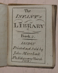 Marshall, John. Infant's Library. [Book3] (Outdoor Scenes I). Marshall, John. No. 4 Aldermary Churchyard in Watling Street. London. Circa 1800