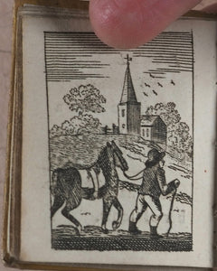 Marshall, John. Infant's Library. [Book3] (Outdoor Scenes I). Marshall, John. No. 4 Aldermary Churchyard in Watling Street. London. Circa 1800