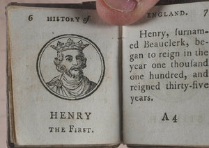 Marshall, John. Infant's Library.[Book 16] A Short History of England for the Infant's Library. Marshall, John. No. 4 Aldermary Churchyard in Watling Street. London. C.1800.