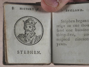 Marshall, John. Infant's Library.[Book 16] A Short History of England for the Infant's Library. Marshall, John. No. 4 Aldermary Churchyard in Watling Street. London. C.1800.