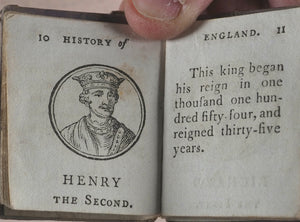 Marshall, John. Infant's Library.[Book 16] A Short History of England for the Infant's Library. Marshall, John. No. 4 Aldermary Churchyard in Watling Street. London. C.1800.