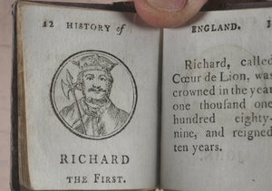 Marshall, John. Infant's Library.[Book 16] A Short History of England for the Infant's Library. Marshall, John. No. 4 Aldermary Churchyard in Watling Street. London. C.1800.
