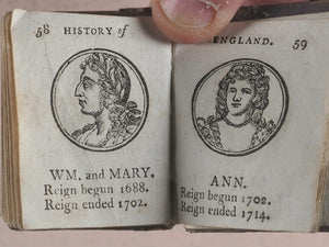 Marshall, John. Infant's Library.[Book 16] A Short History of England for the Infant's Library. Marshall, John. No. 4 Aldermary Churchyard in Watling Street. London. C.1800.