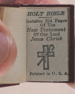 New Testament. No publisher. [Detroit]. Circa 1930.