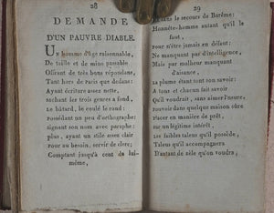 Delices de Paphos, Almanach Chantant, 1803-1804. Rochette, chez, Imprimeur, rue d'Enfet, 772. Paris. 1803. >>Unrecorded French Lovers' Almanac<<