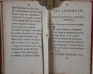 Delices de Paphos, Almanach Chantant, 1803-1804. Rochette, chez, Imprimeur, rue d'Enfet, 772. Paris. 1803. >>Unrecorded French Lovers' Almanac<<