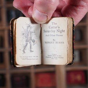 Cottar's Saturday Night and other poems. >>MINIATURE BRYCE BOOK<< Burns, Robert. Publication Date: 1907 CONDITION: GOOD