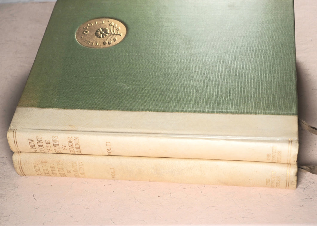 Alexander Hamilton. A New Account of the East Indies. Argonaut Press. 1930. >>Unopened, numbered, limited edition Private Press on Japon Vellum<<