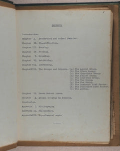 Hoare, H.Ronald.  Mouse Fancy, its Nature and Content; with special reference to Genetics. [typed manuscript]. London. [1954].>>Very curious unpublished monograph on fancy mice<<