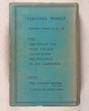 Load image into Gallery viewer, Virginia Woolf. Collected works of Virginia Woolf - every first Uniform Edition,  in original dust-jackets. Hogarth Press. 52 Tavistock Square. London.  1929-1950.
