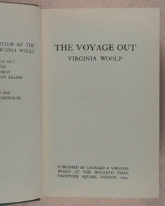 Virginia Woolf. Collected works of Virginia Woolf - every first Uniform Edition,  in original dust-jackets. Hogarth Press. 52 Tavistock Square. London.  1929-1950.