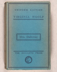 Virginia Woolf. Collected works of Virginia Woolf - every first Uniform Edition,  in original dust-jackets. Hogarth Press. 52 Tavistock Square. London.  1929-1950.