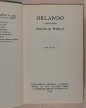 Load image into Gallery viewer, Virginia Woolf. Collected works of Virginia Woolf - every first Uniform Edition,  in original dust-jackets. Hogarth Press. 52 Tavistock Square. London.  1929-1950.
