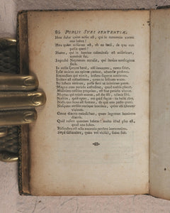 Phaedrus. Phaedri fabulae, et publii Syri Sententiae. Typographia Regia, ex. Paris. 1729.