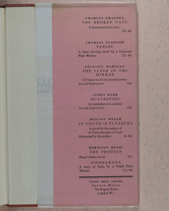 Louis-Ferdinand Céline. Guignol's Band. Bernard Frechtman & Jack T. Nile [translators]. Vision Press Limited. 1954.  >>1st state risqué dust-jacket<<