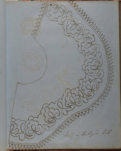 Mary Chetwynd, [née] Hussey, [1820-91]. Work Book of Viscountess Chetwynd. [Circa 1861].