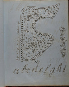 Mary Chetwynd, [née] Hussey, [1820-91]. Work Book of Viscountess Chetwynd. [Circa 1861].