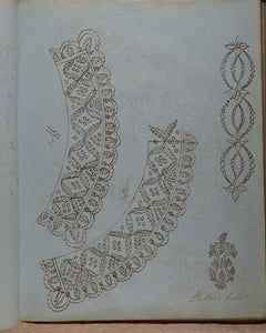 Mary Chetwynd, [née] Hussey, [1820-91]. Work Book of Viscountess Chetwynd. [Circa 1861].