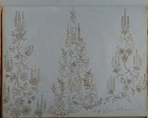 Mary Chetwynd, [née] Hussey, [1820-91]. Work Book of Viscountess Chetwynd. [Circa 1861].