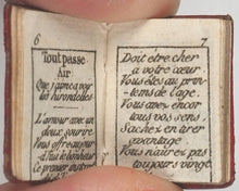 Load image into Gallery viewer, Petit Bijou des Dames, Le. Marcilly, Rue St. Jacques, 31. Paris. Micro-miniature in original walnut etui. [1817].

