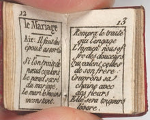 Load image into Gallery viewer, Petit Bijou des Dames, Le. Marcilly, Rue St. Jacques, 31. Paris. Micro-miniature in original walnut etui. [1817].
