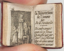 Load image into Gallery viewer, Petit Bijou des Dames, Le. Marcilly, Rue St. Jacques, 31. Paris. Micro-miniature in original walnut etui. [1817].
