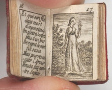 Load image into Gallery viewer, Petit Bijou des Dames, Le. Marcilly, Rue St. Jacques, 31. Paris. Micro-miniature in original walnut etui. [1817].
