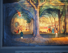 Load image into Gallery viewer, Spooner&#39;s Protean Views No. 28. The Thames Tunnel. Changing to the Coronation Procession from Buckingham Palace.  London. W. Spooner. 377, Strand.
