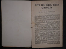 Load image into Gallery viewer, With the boers round Kimberley : being a personal narrative of scenes and occurences in the enemy&#39;s laagers during the Siege of Kimberley, 1899-1900.  W. G. Tempelhof. Diamond Field Advertiser, Kimberley, 1905.
