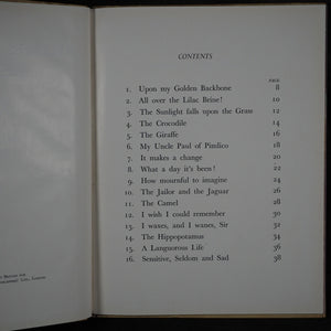 Rhymes without Reason. Written and illustrated by M. Peake. Eyre & Spottiswoode, London, 1944.