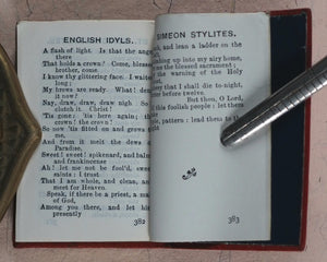 Tennyson, Alfred Lord. Poems. A choice selection from his works, serious and comic. Bryce, David & Son. Glasgow. [1905].