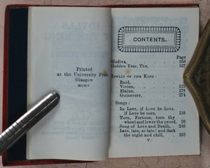 Tennyson, Alfred Lord. Poems. A choice selection from his works, serious and comic. Bryce, David & Son. Glasgow. [1905].