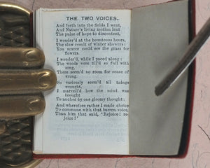 Tennyson, Alfred Lord. Poems. A choice selection from his works, serious and comic. Bryce, David & Son. Glasgow. [1905].