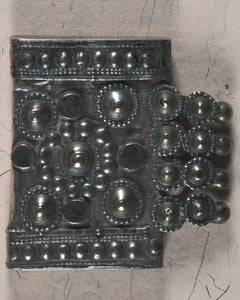 Koran, Qur'an case, silver. Circa 1890.