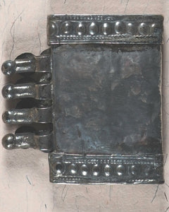 Koran, Qur'an case, silver. Circa 1890.