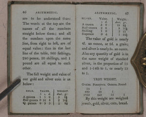 Compendium of Simple Arithmetic; in which the first rules of that pleasing Science are made familiar to the capacities of youth. Wallis, J. 16 Ludgate Street. London. 1801.