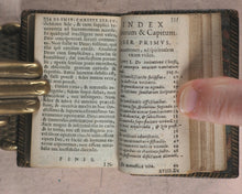 Load image into Gallery viewer, Imitation of Christ. De Imitatione Christi libri quatuor. Moreti, Ex Officina Plantiniana Balthasaris. Antverpiae. 1630.
