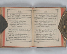 Load image into Gallery viewer, Dew of Hermon: a text of scripture and a verse of a hymn for every day in the year. Warne, Frederick. Bedford Street, Strand. [London]. Circa 1853.
