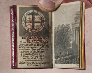 London Almanac for the year of Christ 1828. Company of Stationers. [London]. [1827].