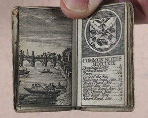 London Almanac for the year of Christ 1769. Company of Stationers. [London]. [1768].