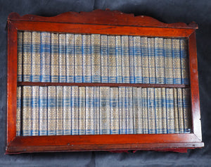 Jones Diamond Poets and Classics Travelling Library. Jones and Company. Wm. S. Orr & Co. London. 1825 1825-1851. 46 volumes.