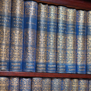 Jones Diamond Poets and Classics Travelling Library. Jones and Company. Wm. S. Orr & Co. London. 1825 1825-1851. 46 volumes.