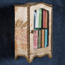 Load image into Gallery viewer, Gracieuse, La . Pairault, P. et Cie. Paris. 1896. Complete with ten French miniature books in Louis XV style bookcase/cabinet.
