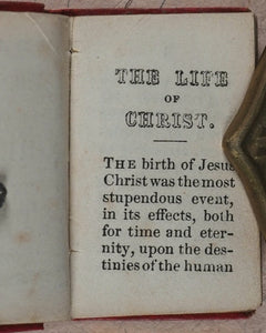 Life of Christ. G.E.Petter, 102 Cheapside, London. Circa 1845.
