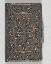 Load image into Gallery viewer, London Almanac for the year of Christ 1822. Company of Stationers. London. [1821]. Fine Anglo-Portuguese silver filigree miniature almanac case.
