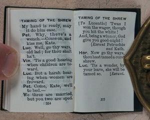 Shakespeare, William. The Taming of the Shrew. Bryce, David & Son. Glasgow. 1904