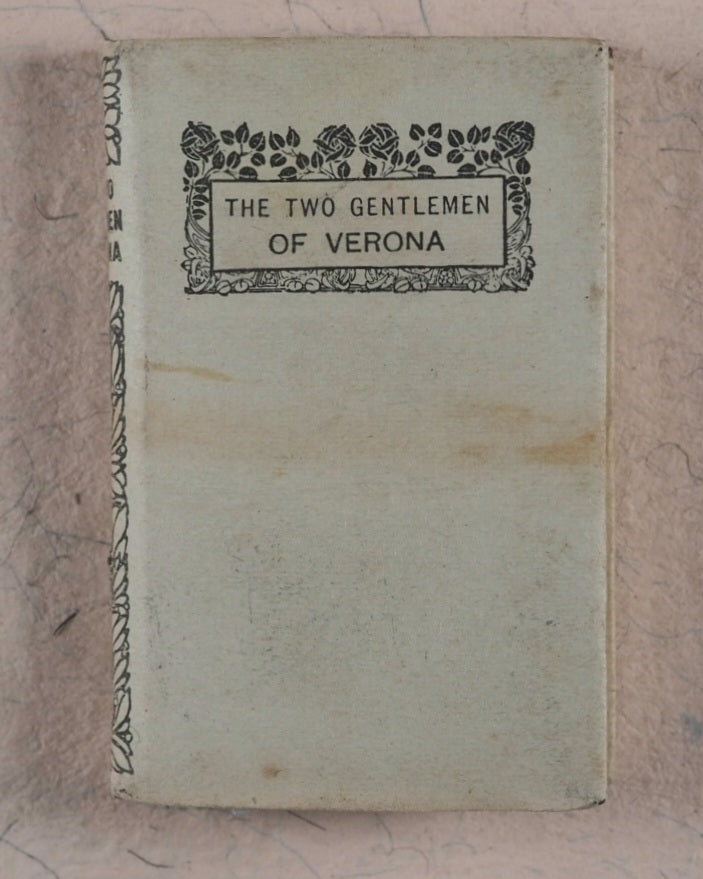 Shakespeare, William. Two Gentlemen of Verona. Bryce, David & Son. Glasgow. 1904.