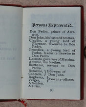 Load image into Gallery viewer, Shakespeare, William. Much Ado about Nothing. Bryce, David &amp; Son. Glasgow. 1904.
